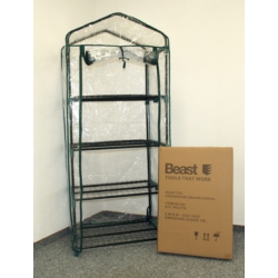 SZKLARNIA BALKONOWA OGRODOWA FOLIOWA MINI 158x69x49CM 4-LAYERS