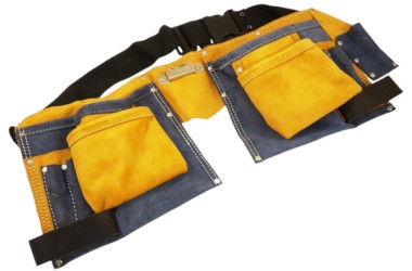 POYAS DLYA INSTRUMENTIV LEATHER DOUBLE COLOUR