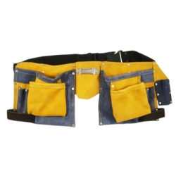 WERKZEUGGURTEL LEATHER LEATHER DOUBLE COLOUR