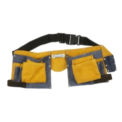 PAS NA NARZĘDZIA MONTERSKI SKÓRZANY 55x20CM FULL LEATHER DOUBLE COLOUR