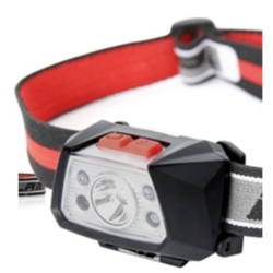  LED 3W+ 2red LED SENSOR 900mAh lithium USB