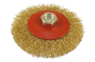 SCHEIBENBUERSTE M14 100MM FLAT STRAIGHT