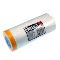 FOLIA MALARSKA Z TAŚMĄ ANTYCHLAP 180CM x 20M SPEEDY MASK