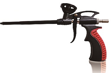 PISTOLET DO PIANY MONTAŻOWEJ TEFLON PROFI TEFLON RED MASSIVE HANDLE