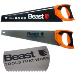 HANDSAGE GEHARTET ZAHN 450MM CROSS-CUT 7TPI 1.05MM