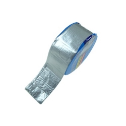 TAŚMA BUTYLOWA SREBRNA USZCZELNIAJĄCA WODOODPORNA 0,8MM x 50MM x 10M BUTYL WATERPROOF  SILVER UV