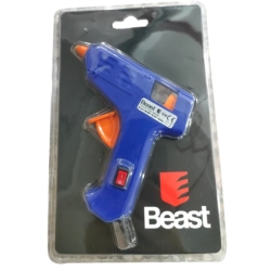 PISTOLET DO KLEJU NA GORĄCO DO SZTYFTÓW 8MM 10W BLUE ON/OFF