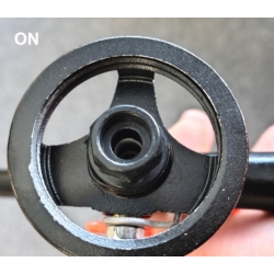 PISTOLA DE ESPUMA BLACK, CUT-OFF SWITCH