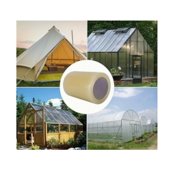 NASTRO ADESIVO PER LA RIPARAZIONE DEL FILM SERRA 100MMx10M TRANSPARENT