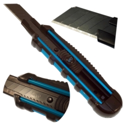 ABBRECHMESSER 18MM, SK-5, ALU + TPR HANDLE,