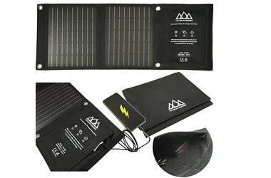 TRAGBARES SOLARPANEL 60x23x2.5 CM 14W DUAL USB OUTPUT 5V/2.1A