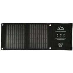 PANEL SOLARNY TURYSTYCZNY ŁADOWARKA TELEFONU 60x23x2.5 CM 14W DUAL USB 5V/2.1A