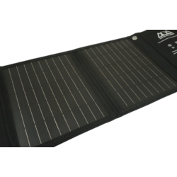 PANEL SOLARNY TURYSTYCZNY ŁADOWARKA TELEFONU 60x23x2.5 CM 14W DUAL USB 5V/2.1A