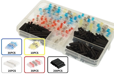 CONECTORES RAPIDES CON ESTANO 100X 4 SIZES + 200