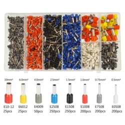 COSSES DE CABLE SERTIES ISOLEES 1200X 0.5-10mm2