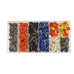 COSSES DE CABLE SERTIES ISOLEES 1200X 0.5-10mm2