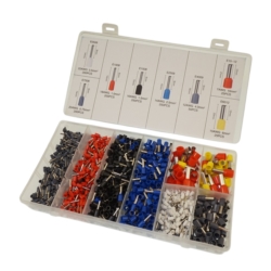 COSSES DE CABLE SERTIES ISOLEES 1200X 0.5-10mm2