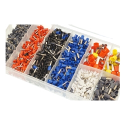 COSSES DE CABLE SERTIES ISOLEES 1200X 0.5-10mm2