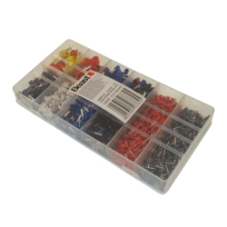 COSSES DE CABLE SERTIES ISOLEES 1200X 0.5-10mm2