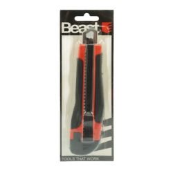 ABBRECHMESSER 18MM SK-5, TPR HANDLE, METAL SLIDE