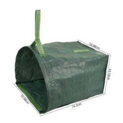 BORSA DA GIARDINO 150L D-shape 59x56x43cm