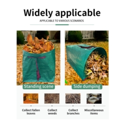 BORSA DA GIARDINO 150L D-shape 59x56x43cm