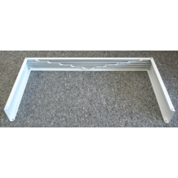 SUSZARKA NA PRANIE ROZKŁADANA ŚCIENNA BIAŁA 80x10x40CM ALU FOLDABLE max 25KG