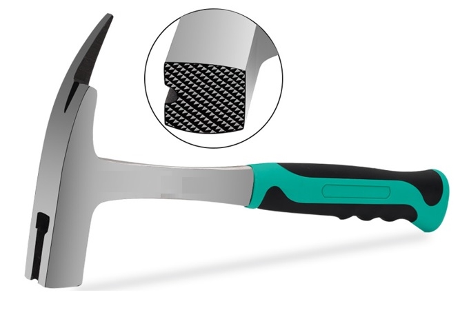 MŁOTEK DEKARSKI CIESIELSKI KUTY 960G D/F MAGNETIC MONOBLOCK RUBERRIZED HANDLE