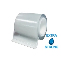 TAŚMA WODOODPORNA KLEJĄCA MOCNA DO BASEN NAMIOT 0,5MM X 100MM X 1,5M TRANSPARENT WATERPROOF EXTRA STRONG