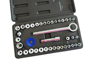 STECKSCHLUSSELSATZ Metrisch und Zoll 