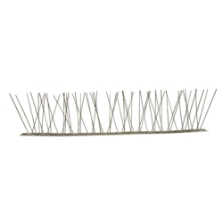BROCHETTES ANTI PIGEON 10X 50CM STAINLESS BASE, SPIKES:6-4-6-4, W:8.5, H:11.8CM