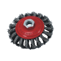                             SPAZZOLA CIRCOLARE METALLICA
                          