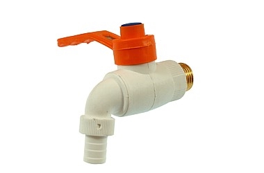 ZAWÓR DO WĘŻA OGRODOWEGO KRANIK 1/2'' PLASTIC METAL THREAD